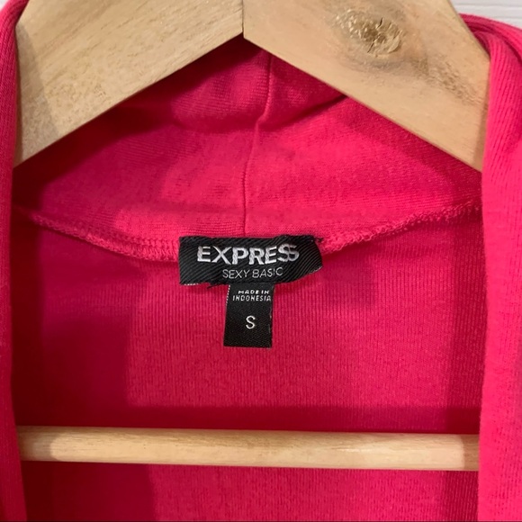Like New Express Sexy Basics Shawl Collar Cardigan - Picture 3 of 3